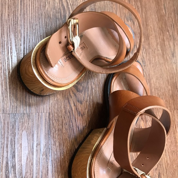 BCBG Maxazria Leather Shoes Sz 6 - Picture 3 of 4